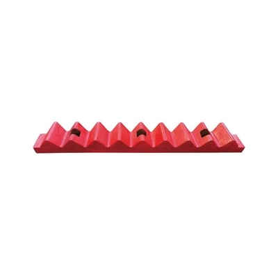 Piezas de repuesto para trituradoras de manganeso alto Placa de mandíbula Color personalizable